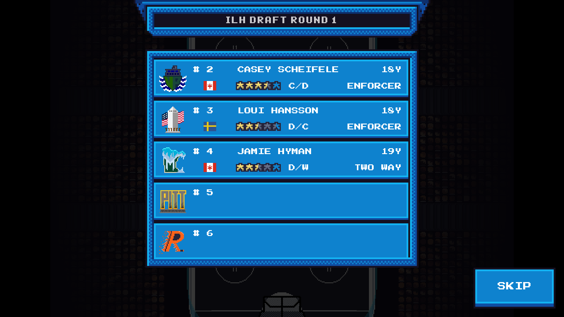 Ice League Hockey ภาพหน้าจอเกม