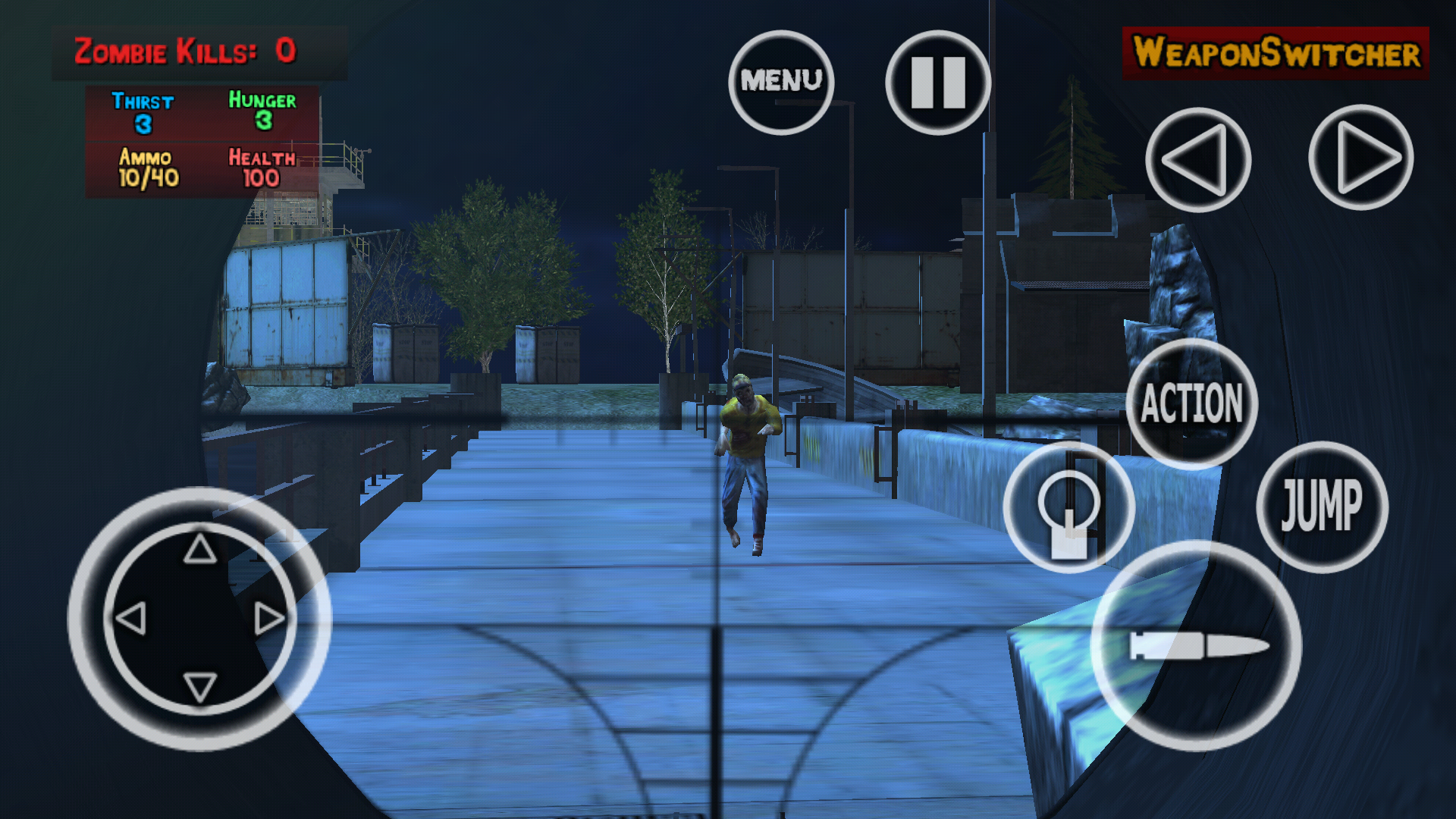 Captura de Tela do Jogo Zombie Infection