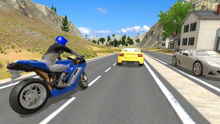 Offroad Bike Driving Simulator ภาพหน้าจอเกม