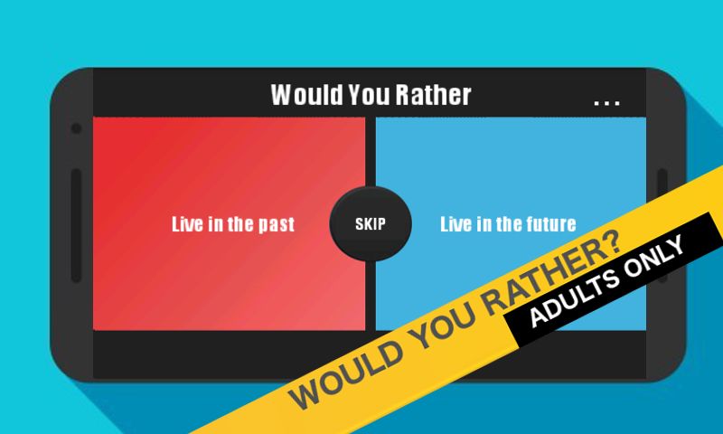 Screenshot of Would You Rather? Adults