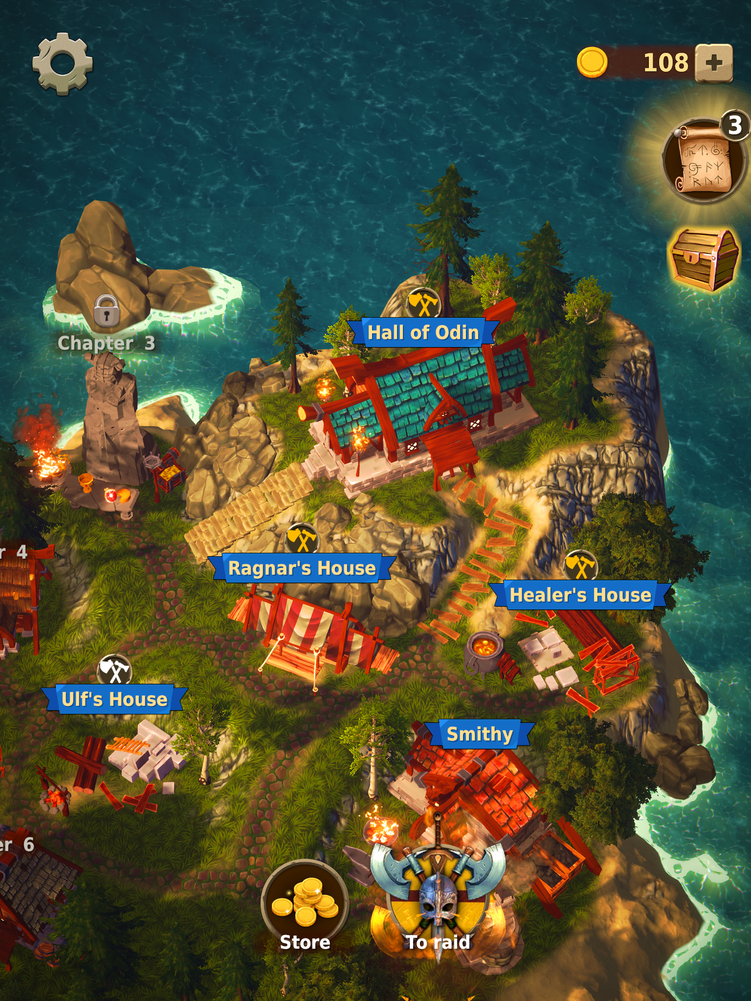 Скриншот игры Last Viking - Ragnarok Loop