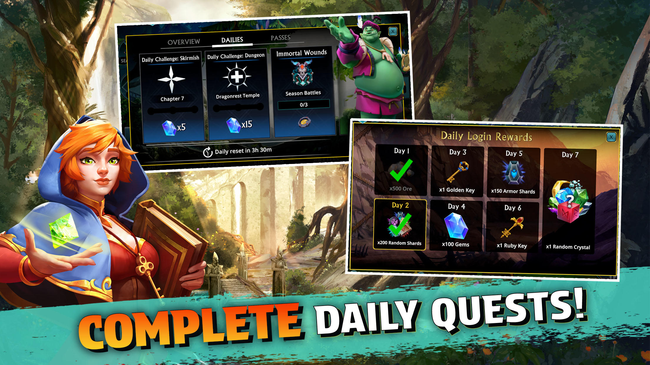 Puzzle Quest 3: RPG Adventure Game Screenshot