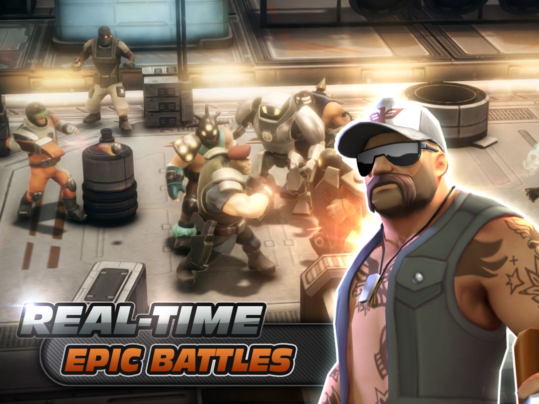 Alpha Squad 5: RPG & PvP Online Battle Arena ภาพหน้าจอเกม