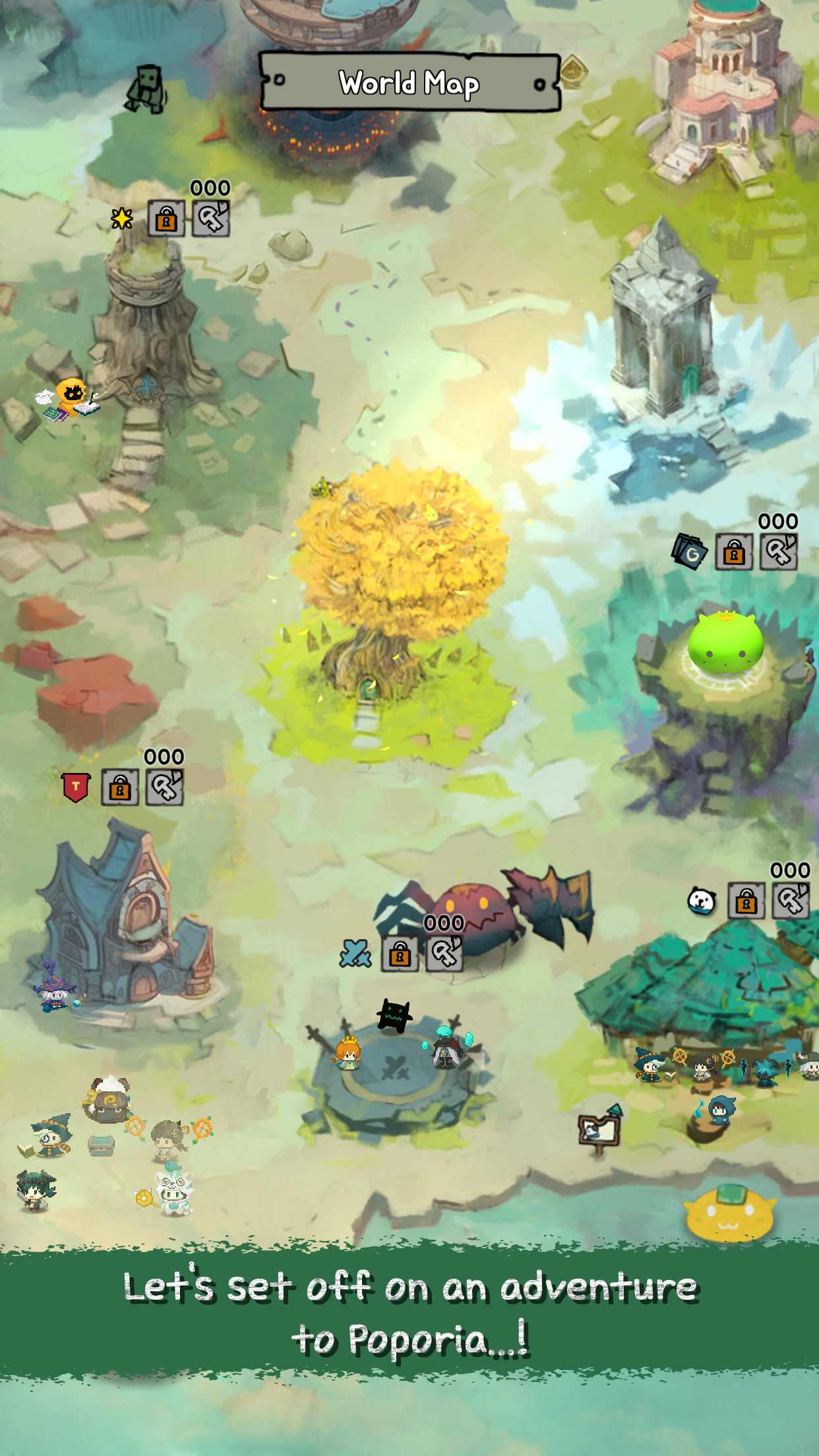 Cuplikan Layar Game Pompo: Backpack Heroes