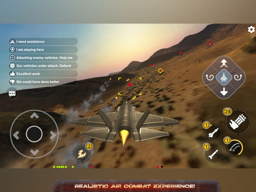 Screenshot of AeroMayhem PvP: Air Combat Ace