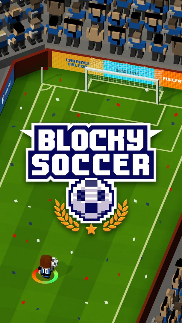 Blocky Soccer 게임 스크린 샷