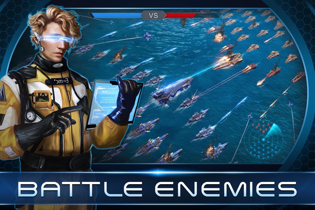 Sea Fortress - Epic War of Fleets screenshot game
