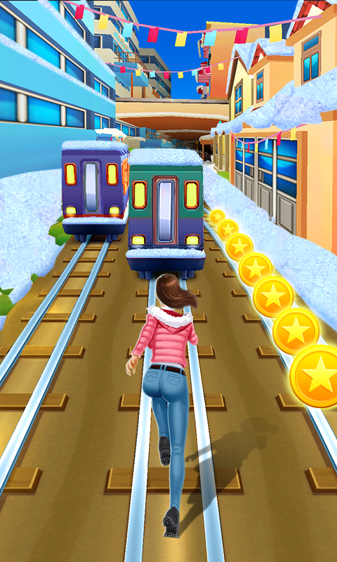 Subway Runner Game Screenshot