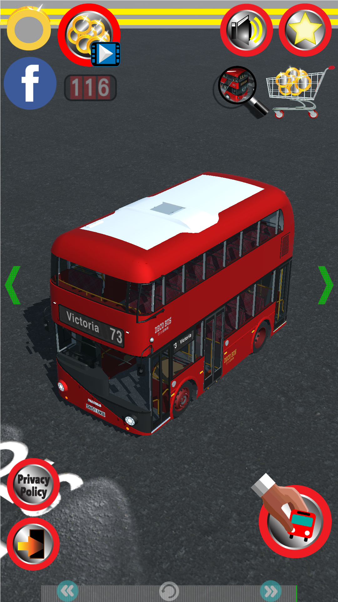 Vintage Bus Go Game Screenshot