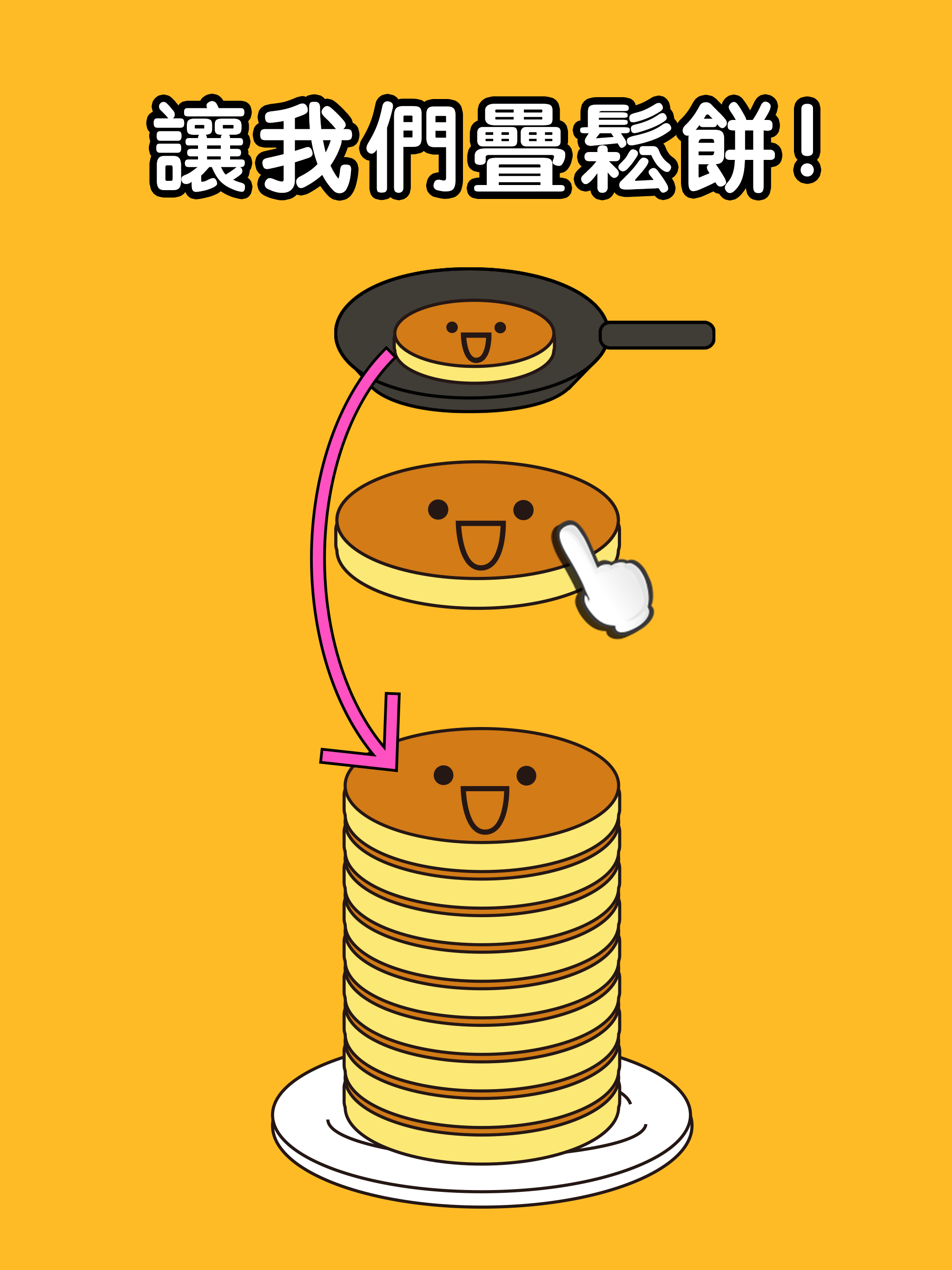 鬆餅塔-Pancake Tower 兒童遊戲 遊戲截圖