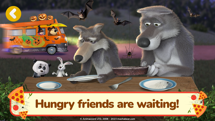 Screenshot of Masha and The Bear: Pizzeria!