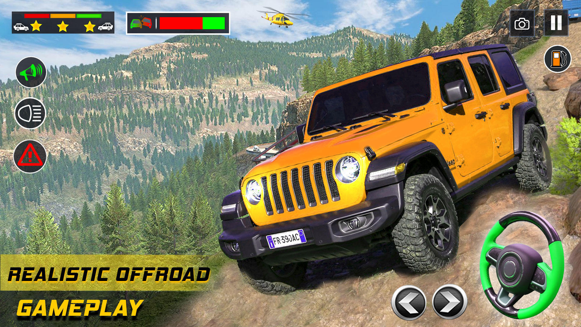 Offroad SUV Mud Truck Driving Game Screenshot
