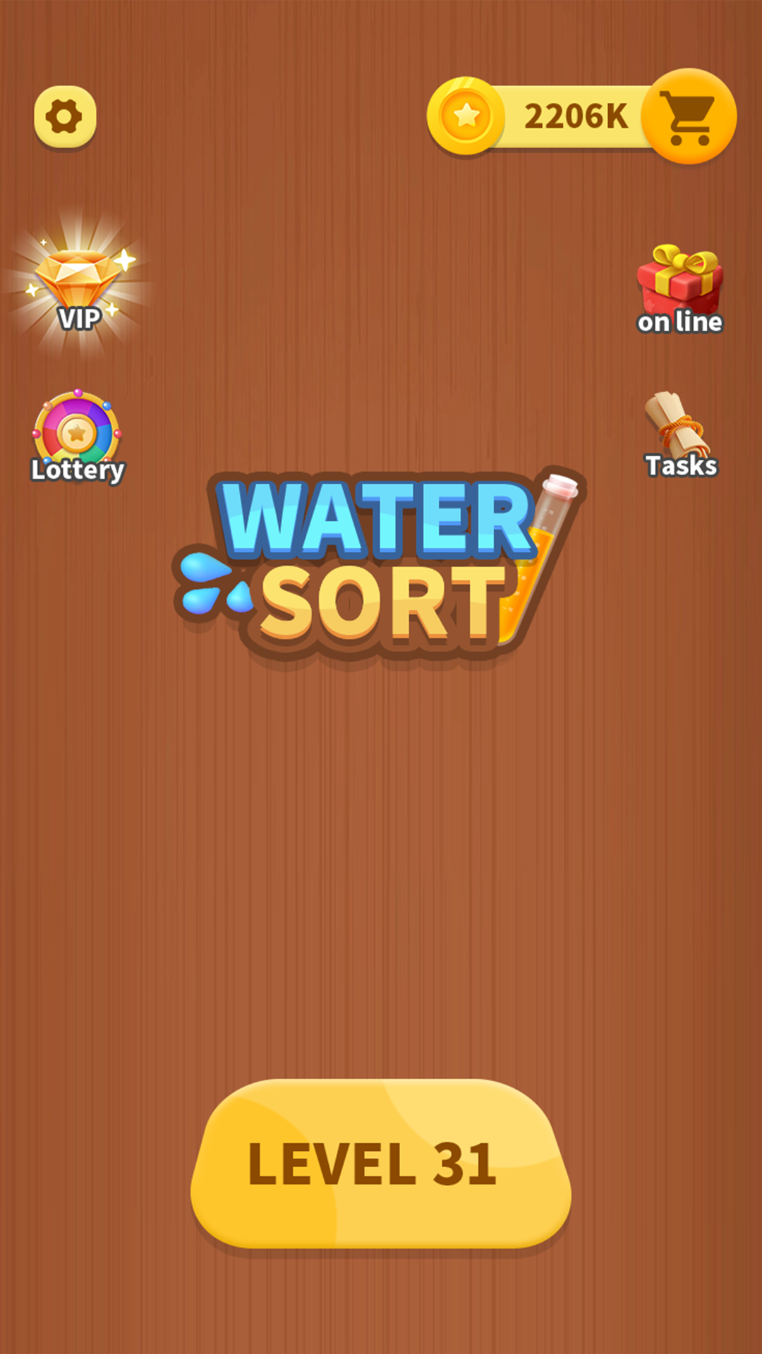 Water Sort 遊戲截圖