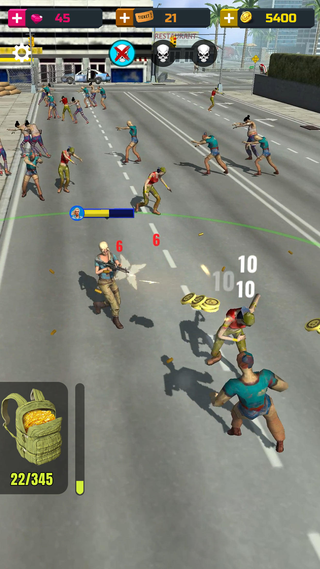 Zombie Survival Apocalypse 게임 스크린샷