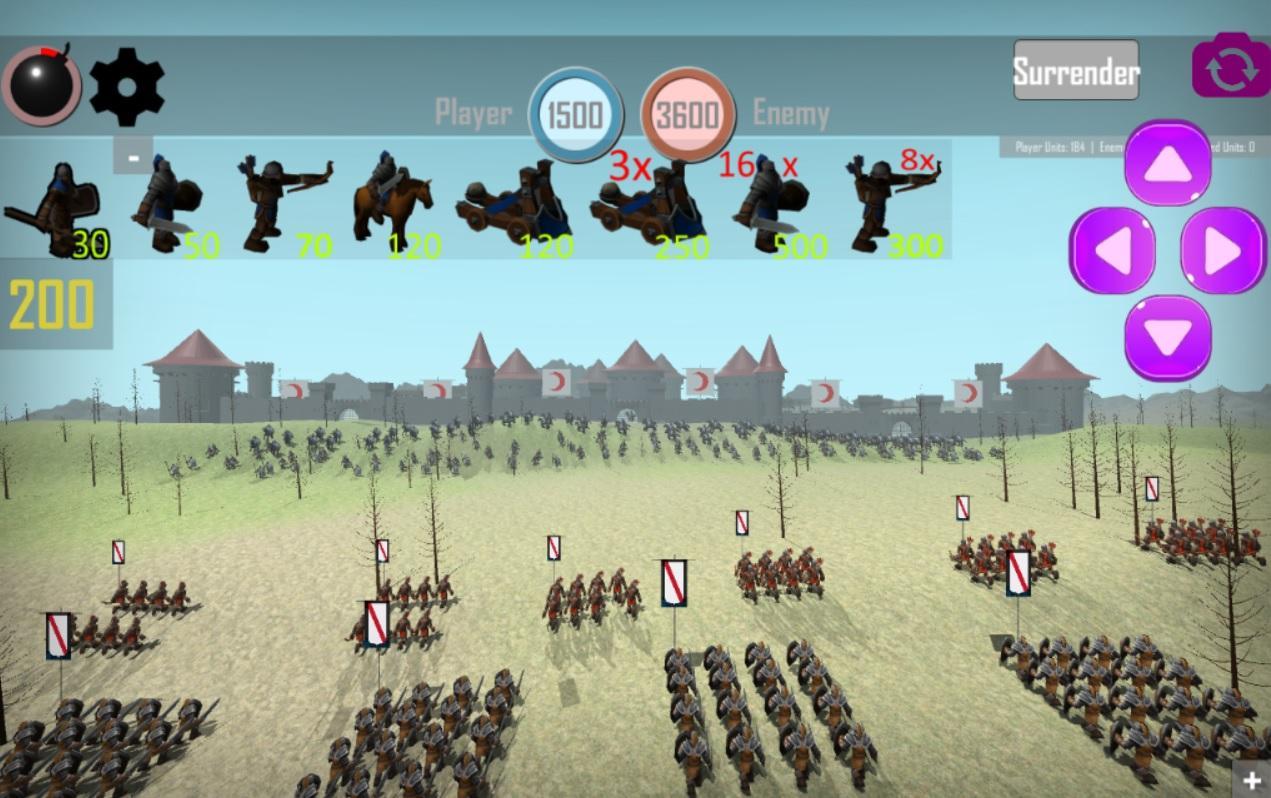 Medieval Battle Game Screenshot