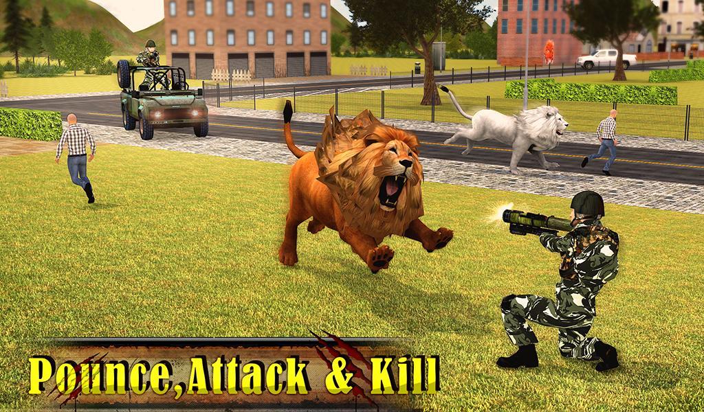 Rage Of Lion ゲームのスクリーンショット