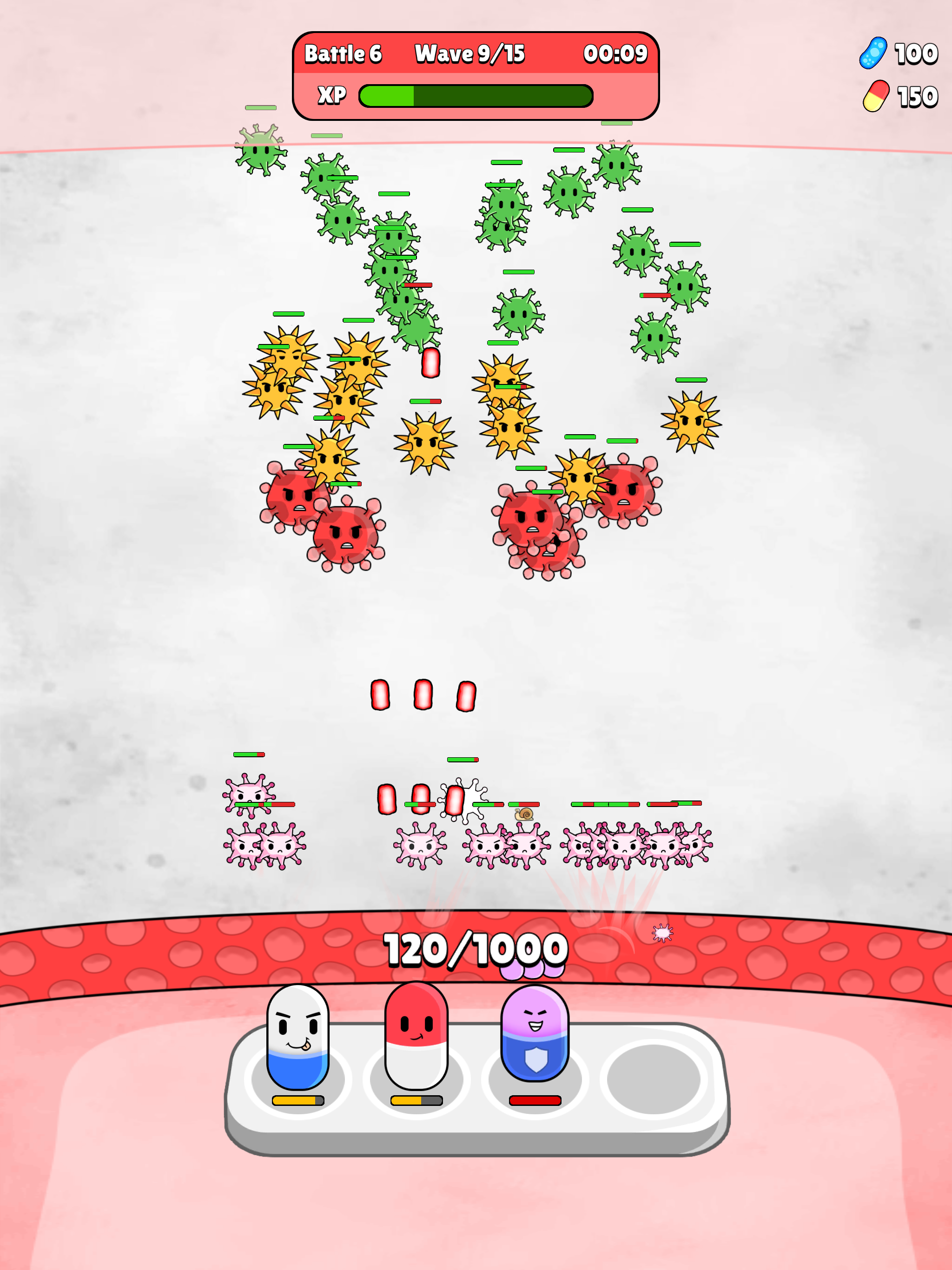 Screenshot of Pill Fortress