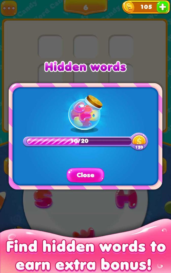 Screenshot of Word Candy