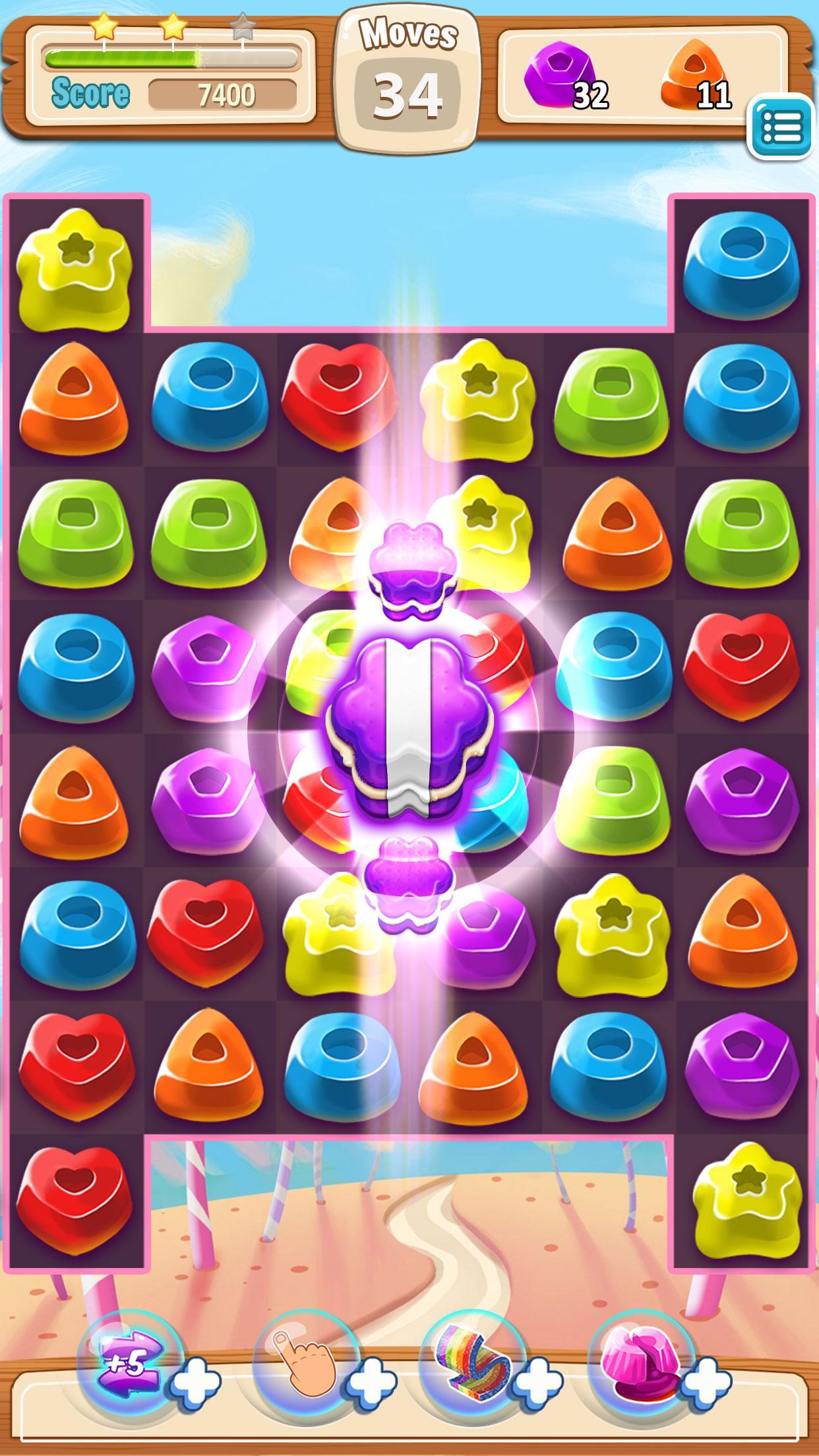 Candy Craze Match 3 Game Screenshot