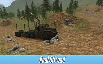 Logging Truck Simulator 3D Game Screenshot