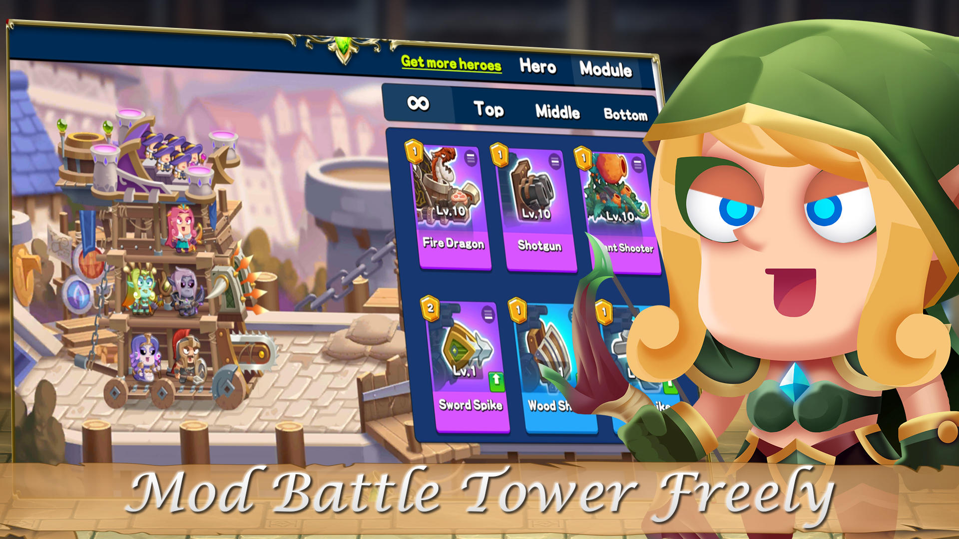 Battle Towers - TD Royale RPGのキャプチャ