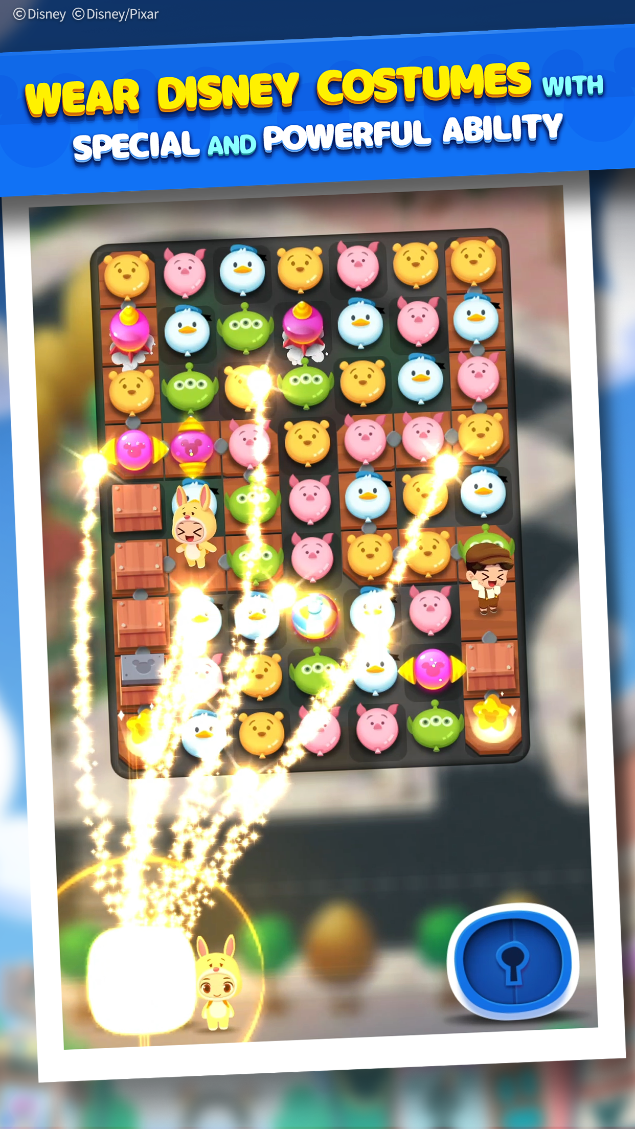 Disney POP TOWN 게임 스크린샷
