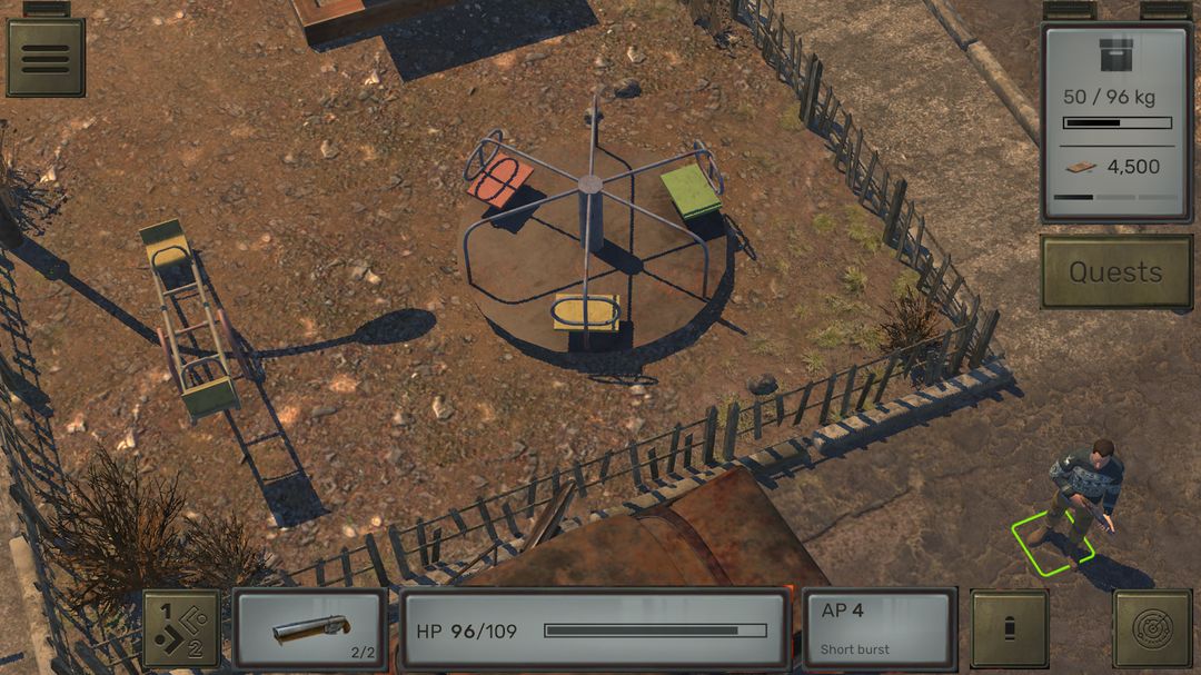Screenshot of Atom RPG