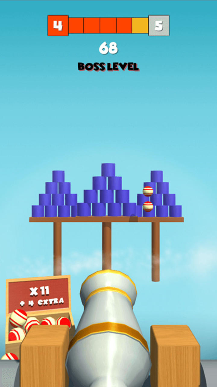 Cuplikan Layar Game 火球射击-KnockBalls