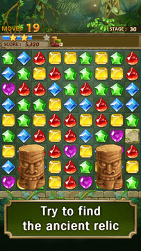 Jewels Jungle : Match 3 Puzzle Game Screenshot