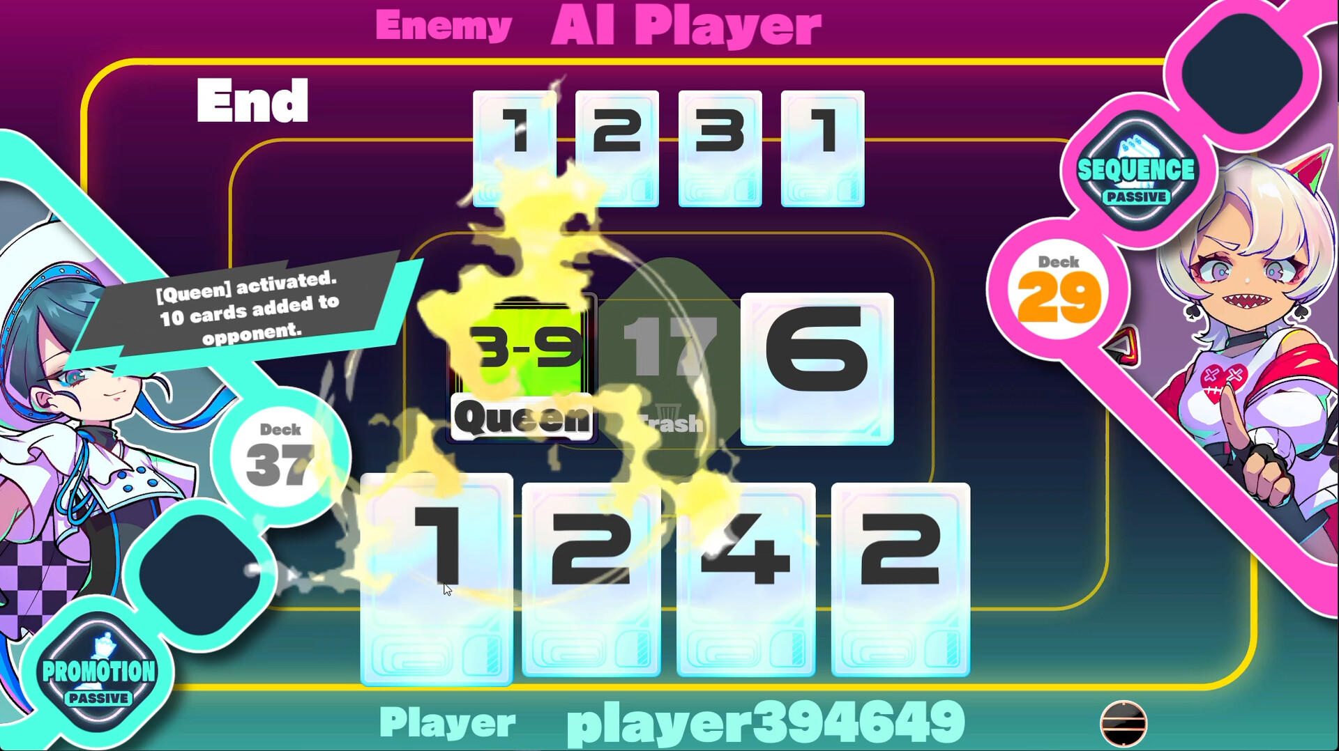 SPEEDUS -SHEDDING SPEED CARD- PLUS Game Screenshot