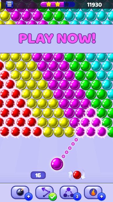 Bubble Shooter - Pop Bubbles ภาพหน้าจอเกม