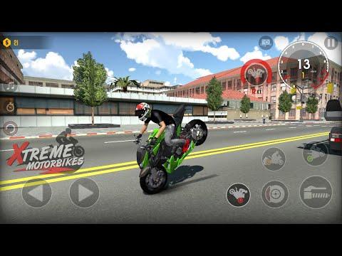 Screenshot of the video of Xtreme Motorbikes