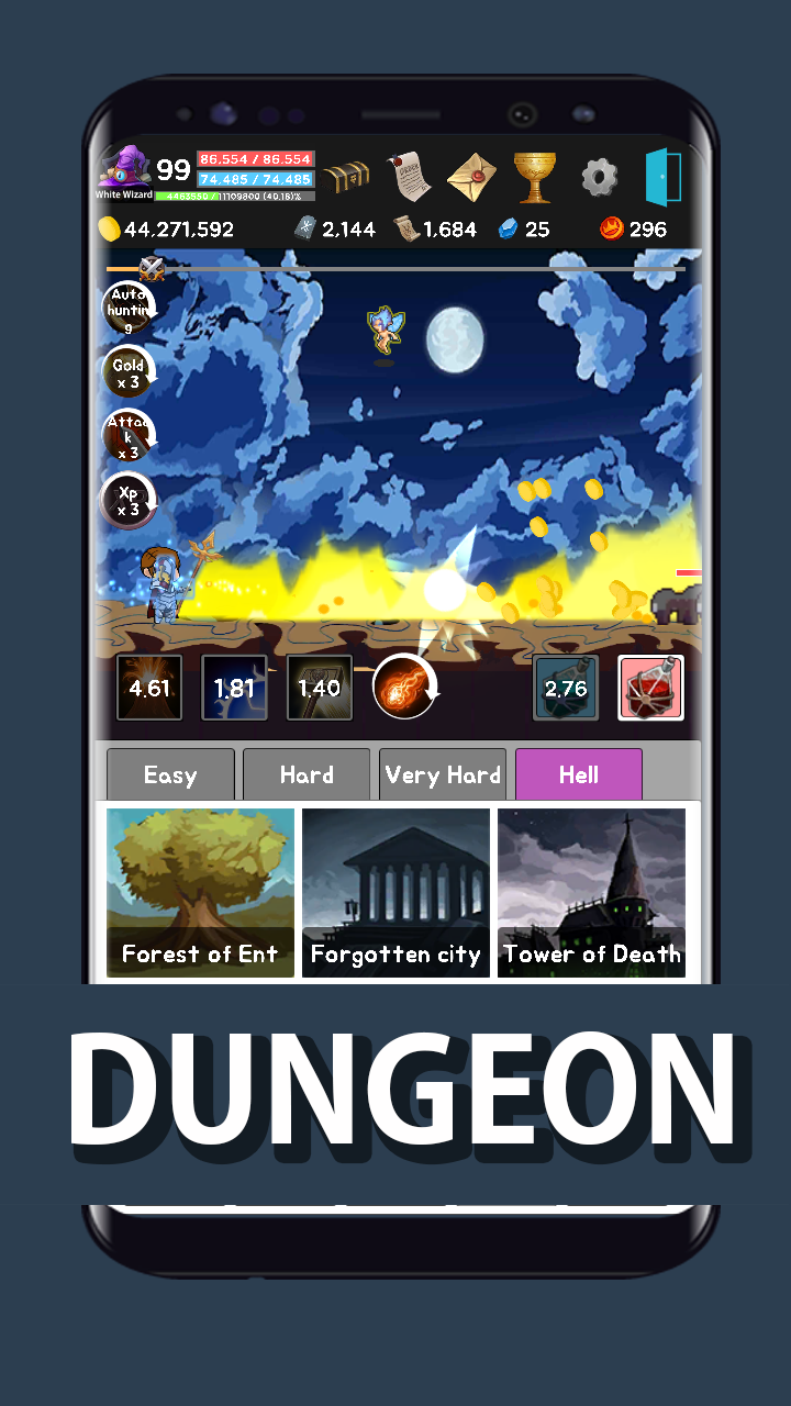 IDLE RPG Game Screenshot