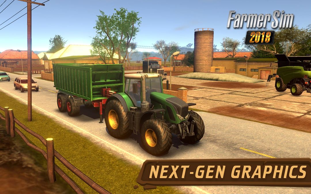Farmer Sim 2018 screenshot game