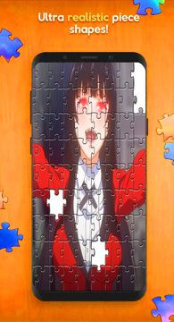 Kakegurui Anime Puzzle Game Screenshot