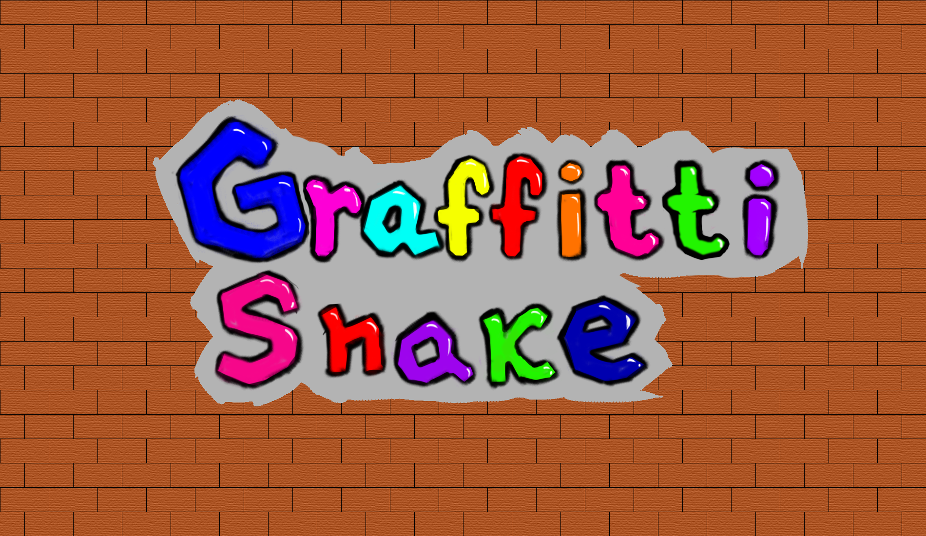 Graffitti Snake 2D Game Screenshot