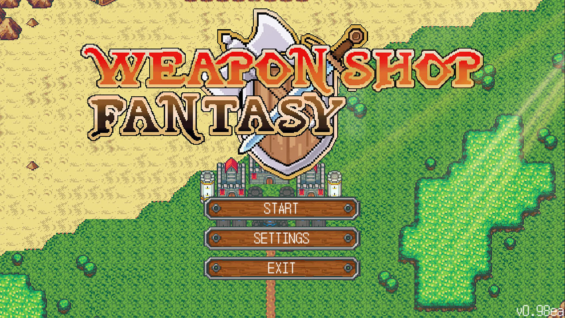 Weapon Shop Fantasy Game Screenshot