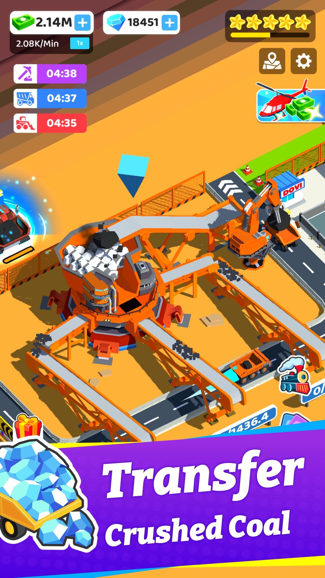 Coal Mining Inc. Game Screenshot