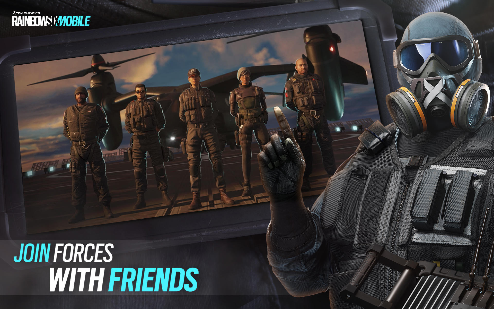 Cuplikan Layar Game Rainbow Six Mobile