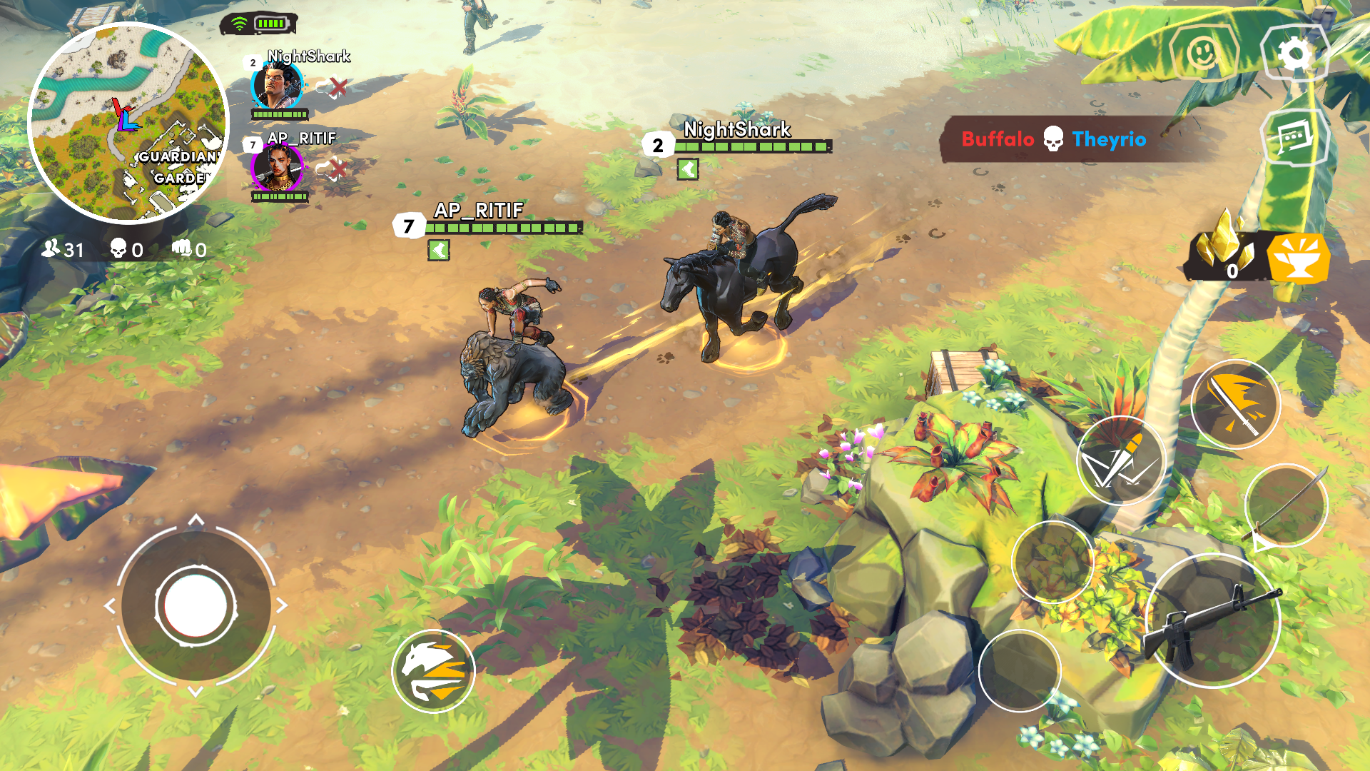 Screenshot of Arena Survivors Battle Royale