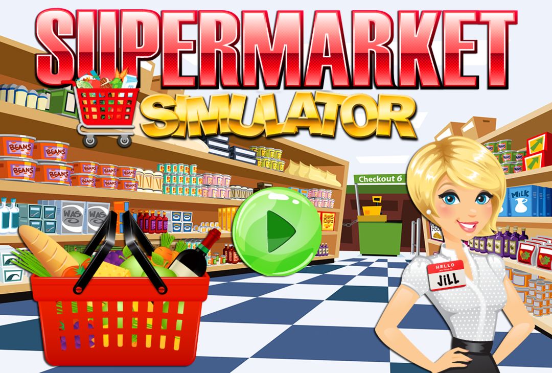 Supermarket Grocery Store Kids screenshot game