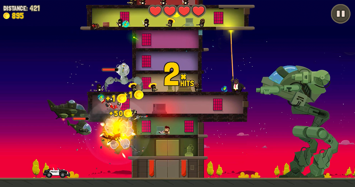 Aliens Drive Me Crazy Game Screenshot