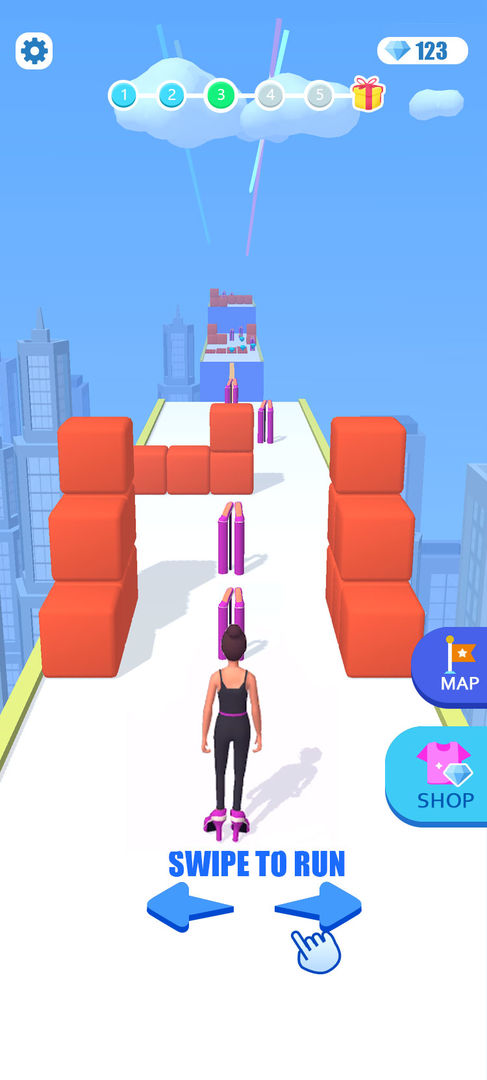 Beauty Runner screenshot game