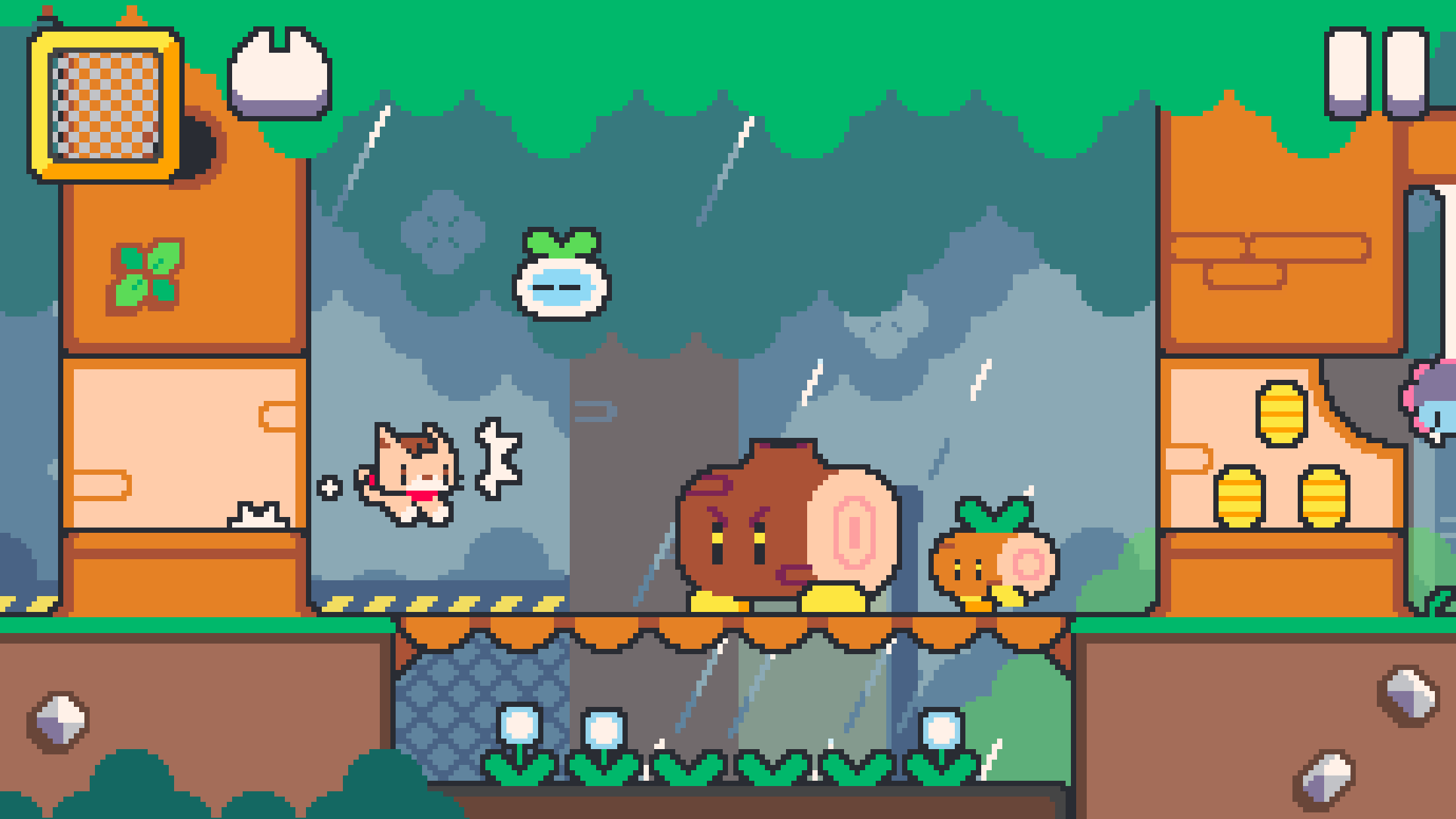 Super Cat Tales: PAWS Game Screenshot