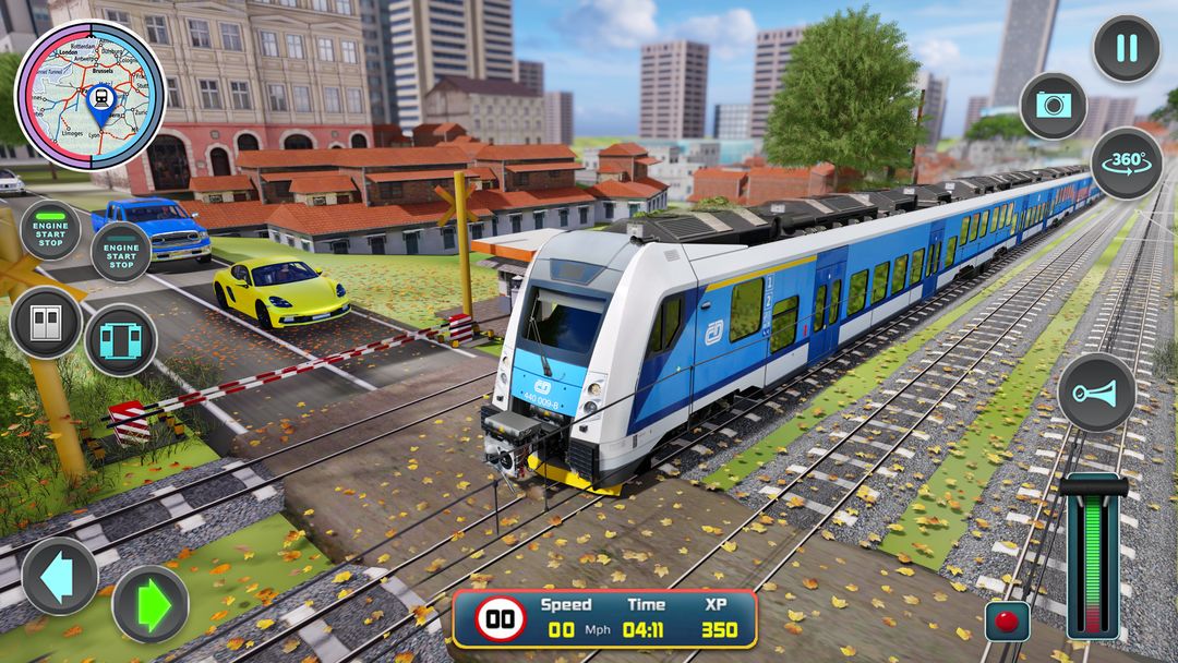City Train Driver- Train Games ภาพหน้าจอเกม
