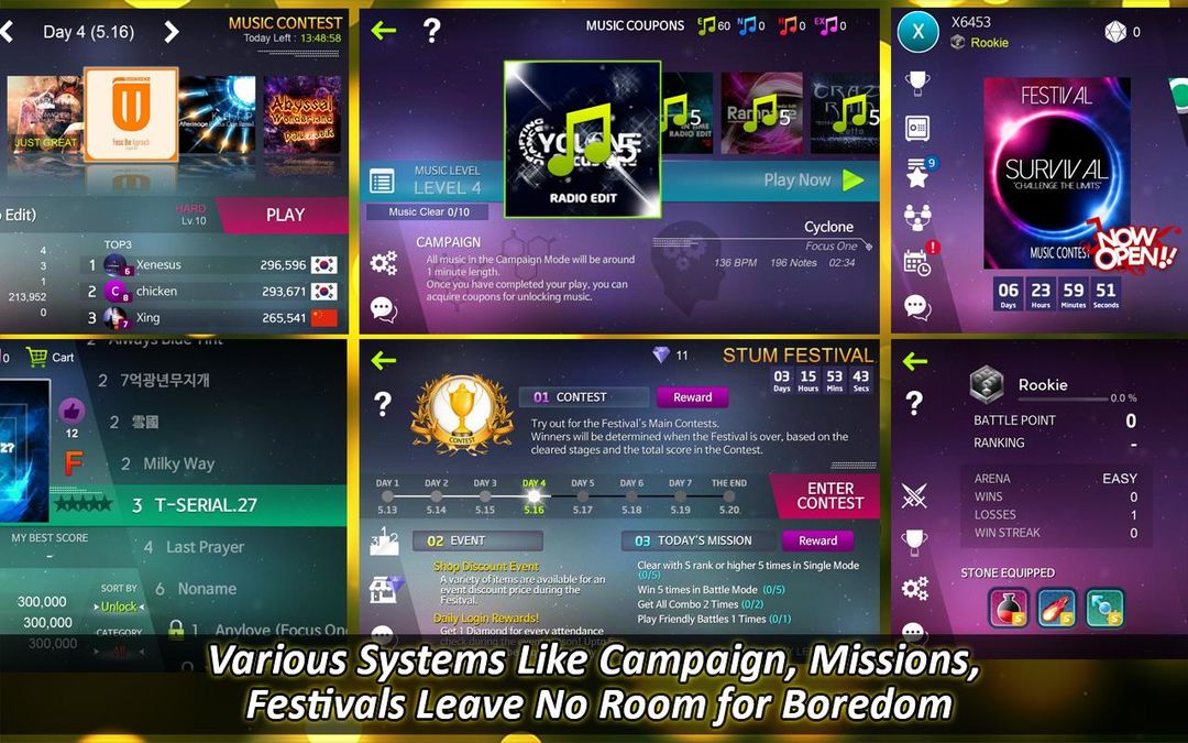 Screenshot of STUM - Global Rhythm Game
