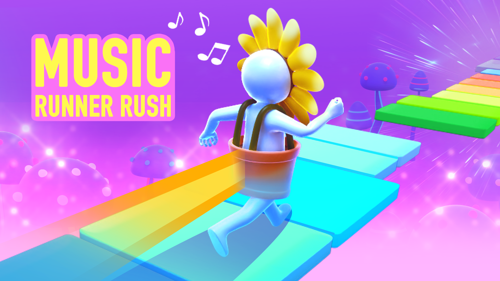 Music Runner Rush: Piano Tiles ゲームのスクリーンショット