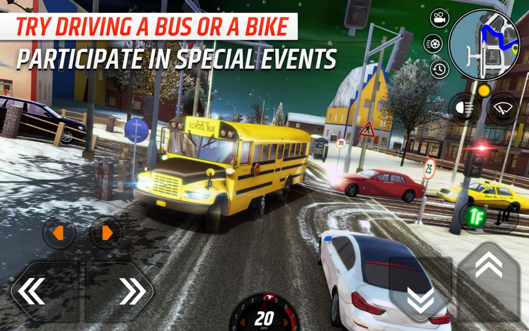 Screenshot of Car Driving School Simulator