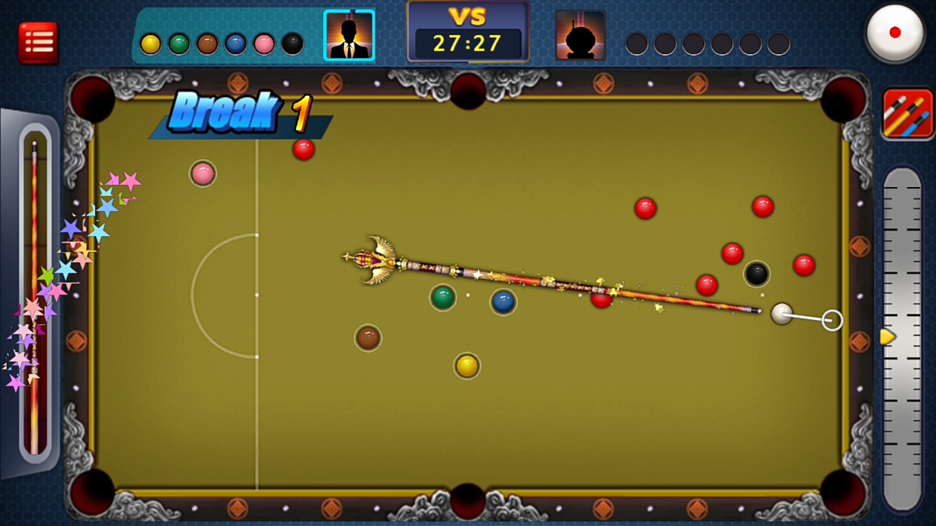 Screenshot 1 of Snooker-Billard – Pool mit 8 Bällen 1.2