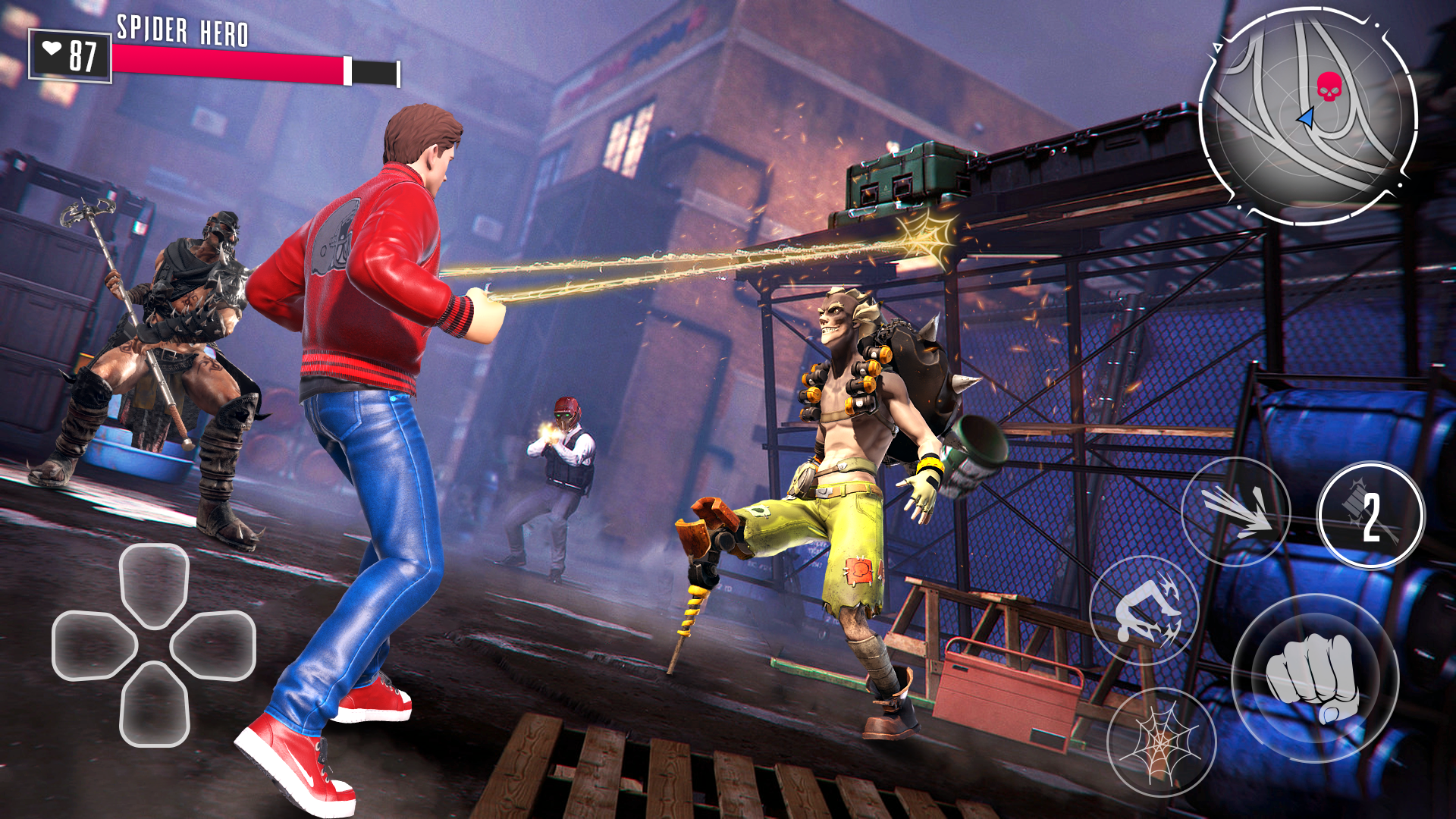 Screenshot 4 of Spider Fighting: Hero City 